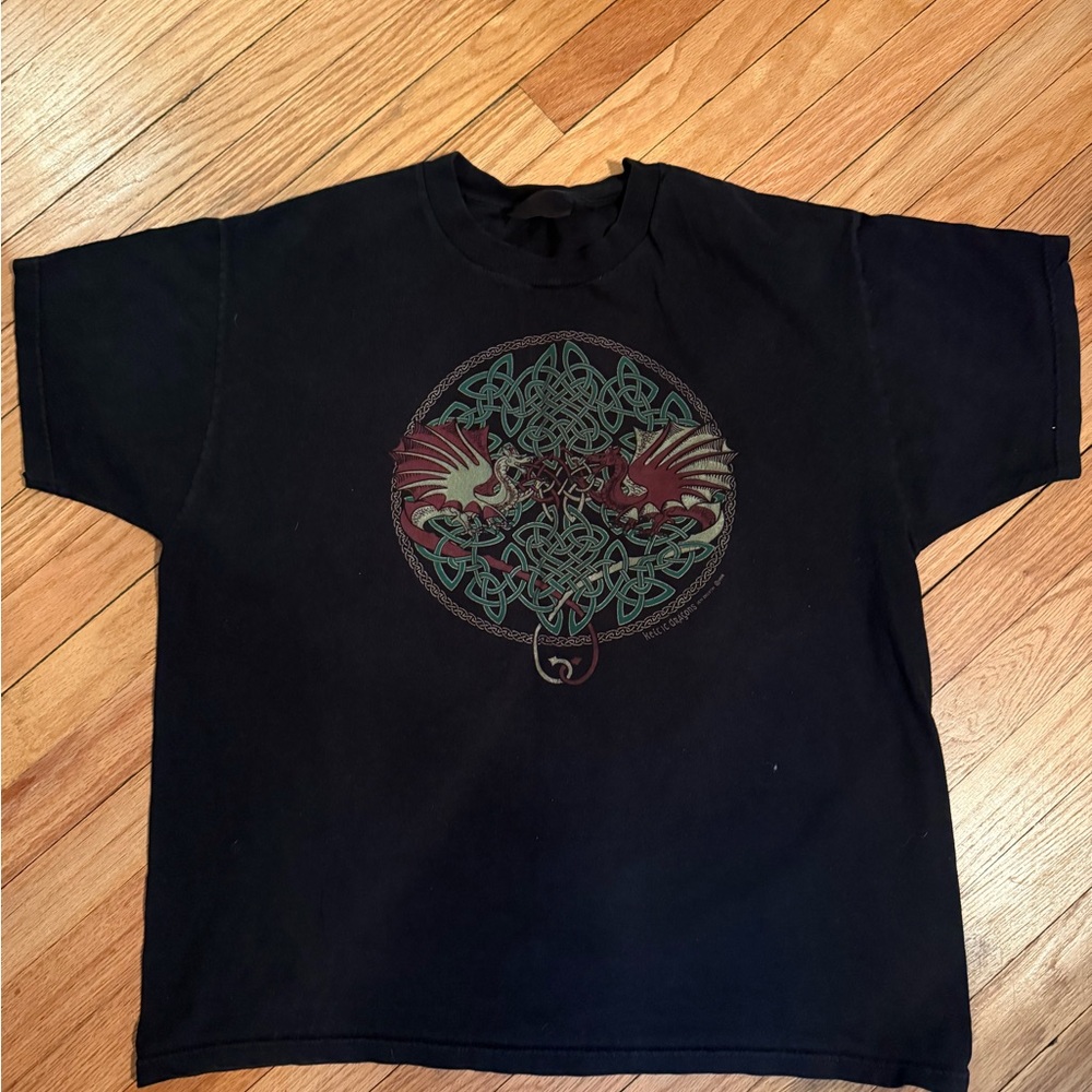 Kelton Dragons Jen Delyth 1998 T-shirt 🐉 Size XL